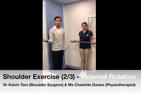 Shoulder Exercise 2 - External Rotation